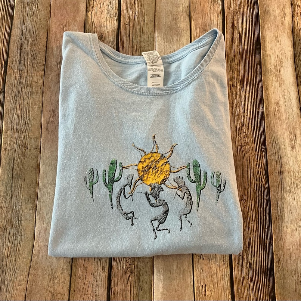 Vintage Southwest women’s short sleeve graphic tee shirt | size 2XL - Picture 5 of 12